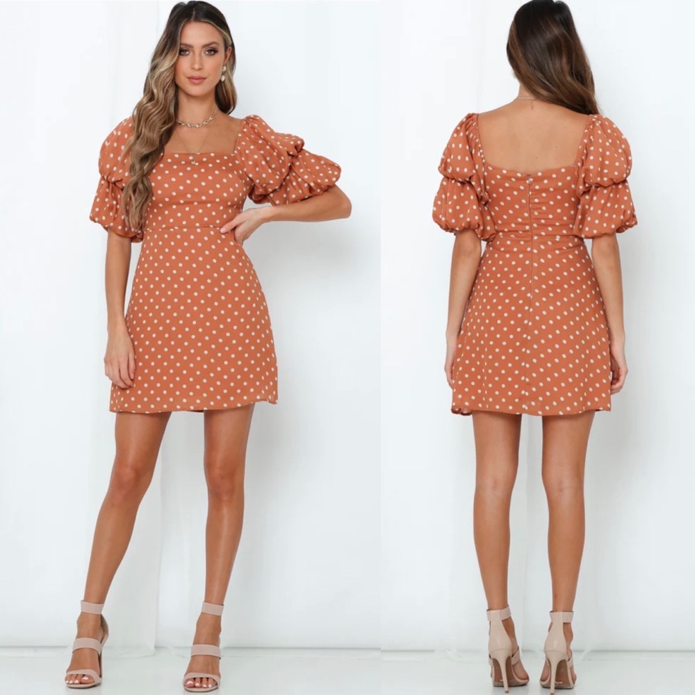 TOBY HEART GINGER Rock It Ruby Dress Rust